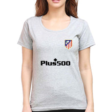 Load image into Gallery viewer, Atletico Madrid 2021-22 T-Shirt for Women-Grey Melange-Ektarfa.online
