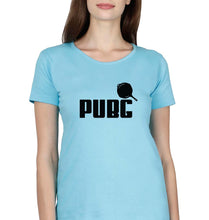 Load image into Gallery viewer, PUBG T-Shirt for Women-SkyBlue-Ektarfa.online
