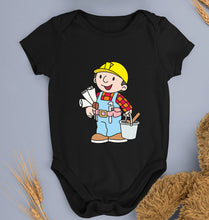 Load image into Gallery viewer, Bob the Builder Kids Romper For Baby Boy/Girl-Black-Ektarfa.online
