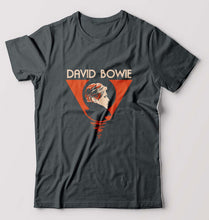 Load image into Gallery viewer, David Bowie T-Shirt for Men-Steel grey-Ektarfa.online
