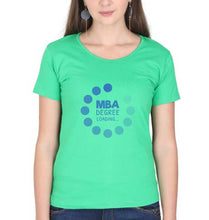 Load image into Gallery viewer, MBA T-Shirt for Women-flag green-Ektarfa.online

