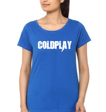 Load image into Gallery viewer, Coldplay T-Shirt for Women-Royal Blue-Ektarfa.online
