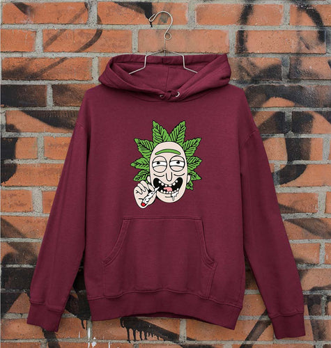 Rick and Morty Unisex Hoodie for Men/Women-Maroon-Ektarfa.online