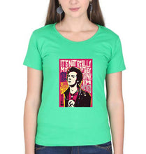 Load image into Gallery viewer, Sid Vicious T-Shirt for Women-flag green-Ektarfa.online
