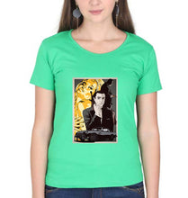 Load image into Gallery viewer, James Bond 007 T-Shirt for Women-flag green-Ektarfa.online
