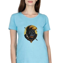 Load image into Gallery viewer, Hip Hop Gorilla T-Shirt for Women-Light Blue-Ektarfa.online
