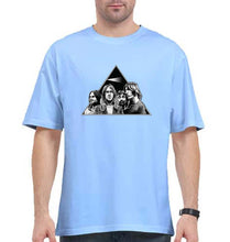 Load image into Gallery viewer, Pink Floyd Oversized T-Shirt for Men-Baby Blue-Ektarfa.online
