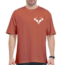 Load image into Gallery viewer, Rafael Nadal (RAFA) Oversized T-Shirt for Men-Coral-Ektarfa.online

