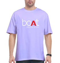 Load image into Gallery viewer, Boat Oversized T-Shirt for Men-Lavender-Ektarfa.online
