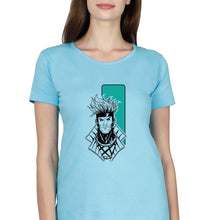 Load image into Gallery viewer, Gambit-x-men T-Shirt for Womena-SkyBlue-Ektarfa.online
