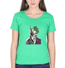 Load image into Gallery viewer, Batman Joker T-Shirt for Women-Flag Green-Ektarfa.online
