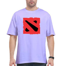 Load image into Gallery viewer, Dota Oversized T-Shirt for Men-Lavender-Ektarfa.online
