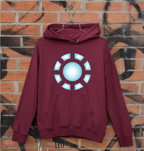 Load image into Gallery viewer, ARC REACTOR Iron Man Superhero Unisex Hoodie for Men/Women-Maroon-Ektarfa.online
