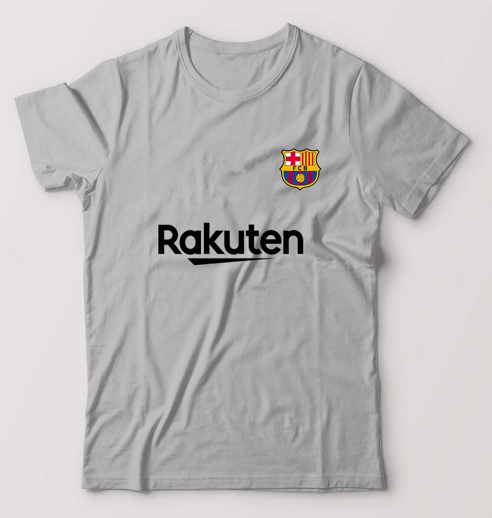 Barcelona T-Shirt for Men-Grey Melange-Ektarfa.online