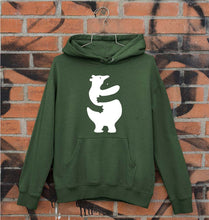 Load image into Gallery viewer, Hippo Dolphin Hug Unisex Hoodie for Men/Women-Dark Green-Ektarfa.online
