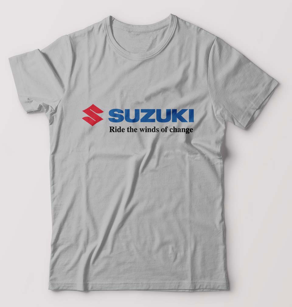 Suzuki T-Shirt for Men-Grey Melange-Ektarfa.online