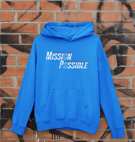 Mission Possible Unisex Hoodie for Men/Women-Royal Blue-Ektarfa.online