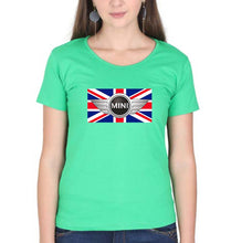 Load image into Gallery viewer, Mini Cooper T-Shirt for Women-flag green-Ektarfa.online
