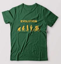 Load image into Gallery viewer, Cycling T-Shirt for Men-Bottle Green-Ektarfa.online
