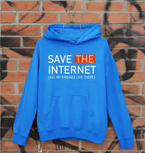 Load image into Gallery viewer, Internet Funny Unisex Hoodie for Men/Women-Royal Blue-Ektarfa.online
