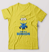 Load image into Gallery viewer, Minion T-Shirt for Men-Yellow-Ektarfa.online
