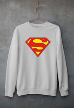 Load image into Gallery viewer, Superman Unisex Sweatshirt for Men/Women-Grey Melange-Ektarfa.online
