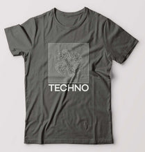 Load image into Gallery viewer, Techno T-Shirt for Men-Charcoal-Ektarfa.online
