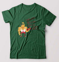 Load image into Gallery viewer, Gym T-Shirt for Men-Bottle Green-Ektarfa.online
