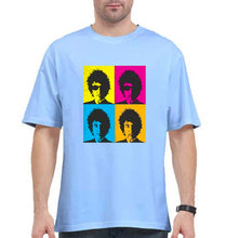 Load image into Gallery viewer, Bob Dylan Oversized T-Shirt for Men-Baby Blue-Ektarfa.online
