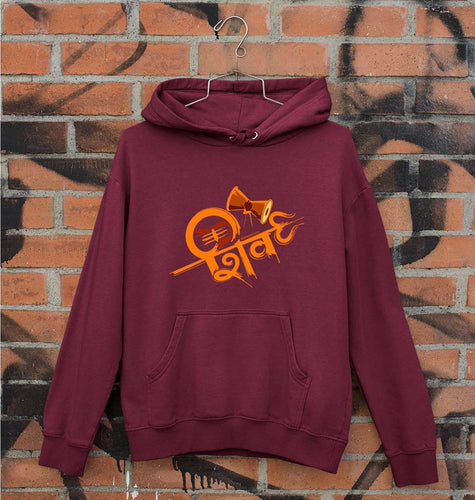 Mahakal Mahadev Bholenath Shiva Shivji Unisex Hoodie for Men/Women-Maroon-Ektarfa.online