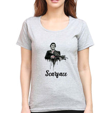 Load image into Gallery viewer, Scarface T-Shirt for Women-Grey Melange-Ektarfa.online
