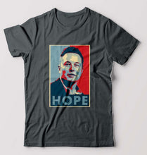 Load image into Gallery viewer, Elon Musk Hope T-Shirt for Men-Steel grey-Ektarfa.online
