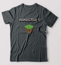 Load image into Gallery viewer, Minecraft T-Shirt for Men-Steel grey-Ektarfa.online
