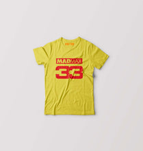 Load image into Gallery viewer, Max Verstappen Kids T-Shirt for Boy/Girl-0-1 Year(20 Inches)-Mustard Yellow-Ektarfa.online
