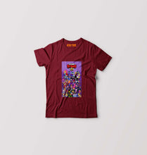 Load image into Gallery viewer, Brawl Stars Kids T-Shirt for Boy/Girl-Maroon-Ektarfa.online
