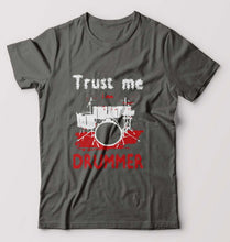 Load image into Gallery viewer, Drummer T-Shirt for Men-Charcoal-Ektarfa.online
