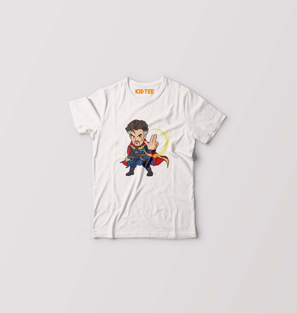 Doctor Strange Superhero Kids T-Shirt for Boy/Girl-White-Ektarfa.online