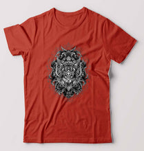 Load image into Gallery viewer, Monster T-Shirt for Men-Brick Red-Ektarfa.online
