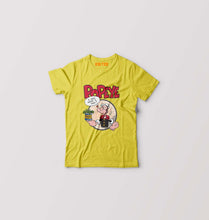 Load image into Gallery viewer, Popeye Kids T-Shirt for Boy/Girl-Yellow-Ektarfa.online
