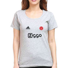 Load image into Gallery viewer, Ajax 2021-22 T-Shirt for Women-Grey Melange-Ektarfa.online
