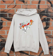 Load image into Gallery viewer, Tom and Jerry Unisex Hoodie for Men/Women-Grey Melange-Ektarfa.online
