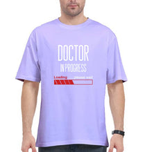 Load image into Gallery viewer, Doctor in progress Oversized T-Shirt for Men-Lavender-Ektarfa.online
