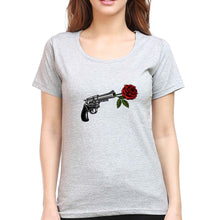 Load image into Gallery viewer, Guns N&#39; Roses T-Shirt for Women-Grey Melange-Ektarfa.online
