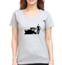 Load image into Gallery viewer, Fast &amp; Furious T-Shirt for Women-Grey Melange-Ektarfa.online
