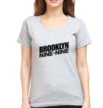Load image into Gallery viewer, Brooklyn Nine-Nine T-Shirt for Women-Grey Melange-Ektarfa.online
