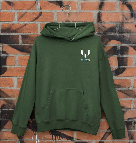 Messi New Logo Unisex Hoodie for Men/Women-Dark Green-Ektarfa.online