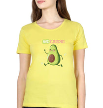 Load image into Gallery viewer, Avocado T-Shirt for Women-Yellow-Ektarfa.online
