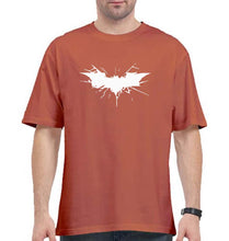 Load image into Gallery viewer, Batman Superhero Oversized T-Shirt for Men-Coral-Ektarfa.online
