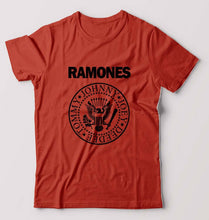 Load image into Gallery viewer, Ramones T-Shirt for Men-Brick Red-Ektarfa.online
