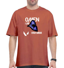 Load image into Gallery viewer, Valorant Oversized T-Shirt for Men-Coral-Ektarfa.online
